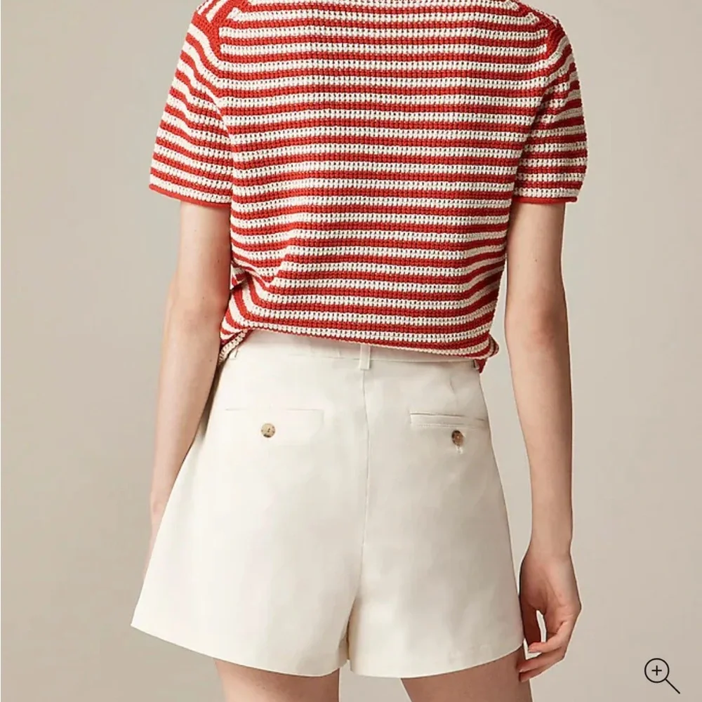 NWT J.Crew Wrap-front skort in bi-stretch cotton blend (size 10) - Picture 2 of 12